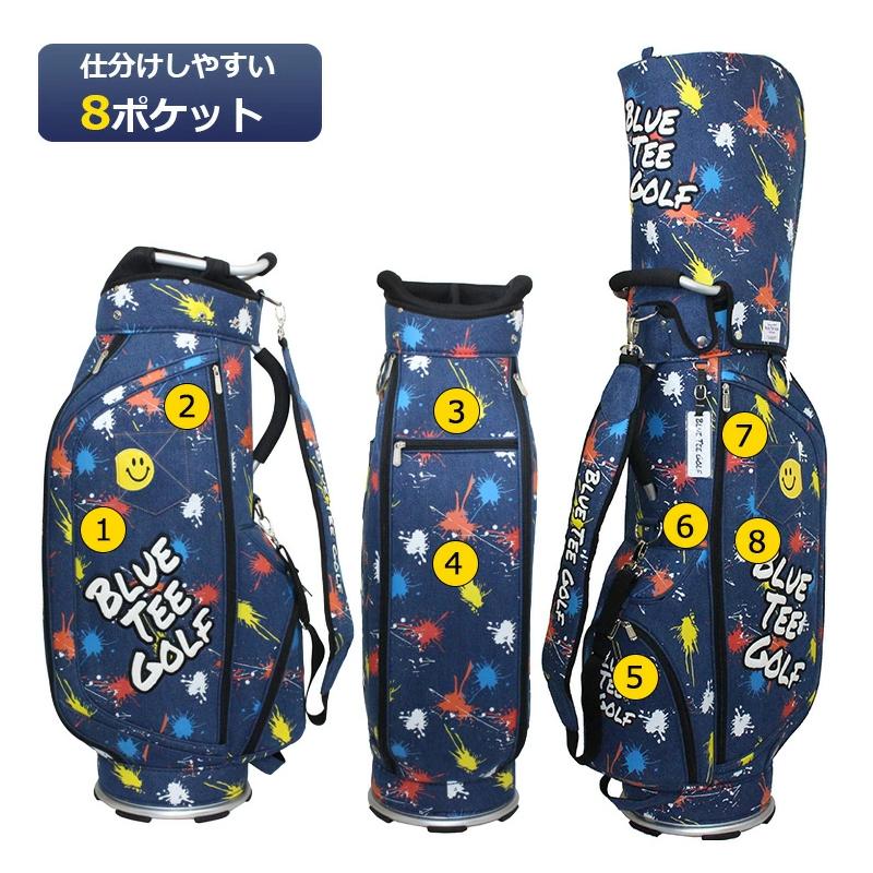 BLUE TEE GOLF（ブルーティーゴルフ） 9型 デニムペイント キャディ