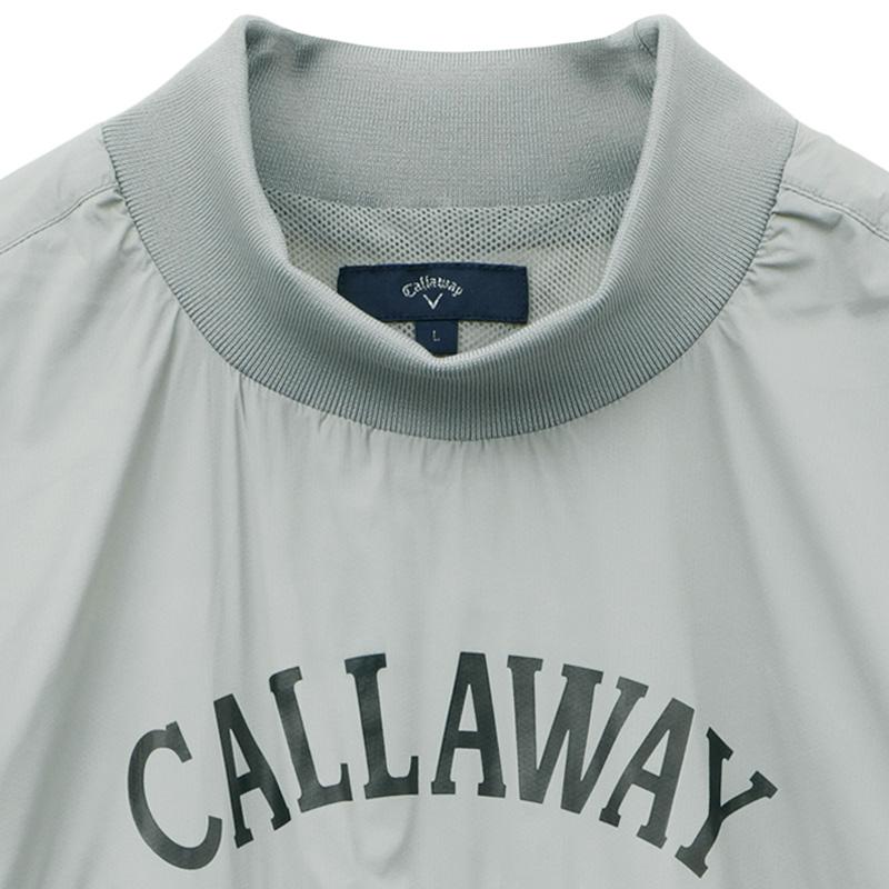 キャロウェイ メンズ モックネック 半袖 プルオーバー ナイロン ブルゾン C23116101 SAAR Callaway ゴルフウェア トップス ジャケット MAR2_9
