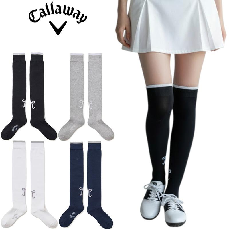 Callaway（キャロウェイ） レディース ニーハイソックス 抗菌防臭
