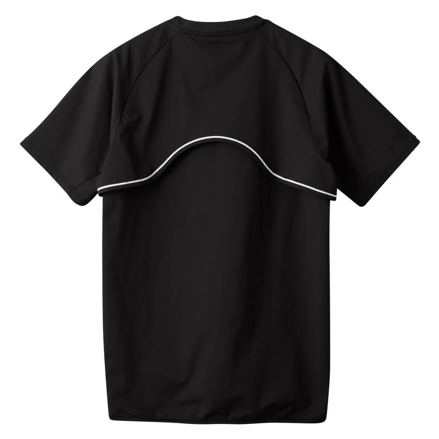 デサント 半袖バレーボールピステ DV5SWB01U BK00 ブラック DESCENTE