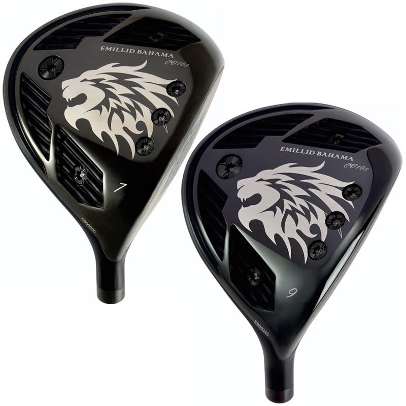 エミリッド バハマ CV10s BLACK フェアウェイウッド UST Mamiya ATTAS SPEED 装着 アッタススピード 軽量 マミヤ カスタム BAHAMA CV10S BK シャフト 地クラブ_2