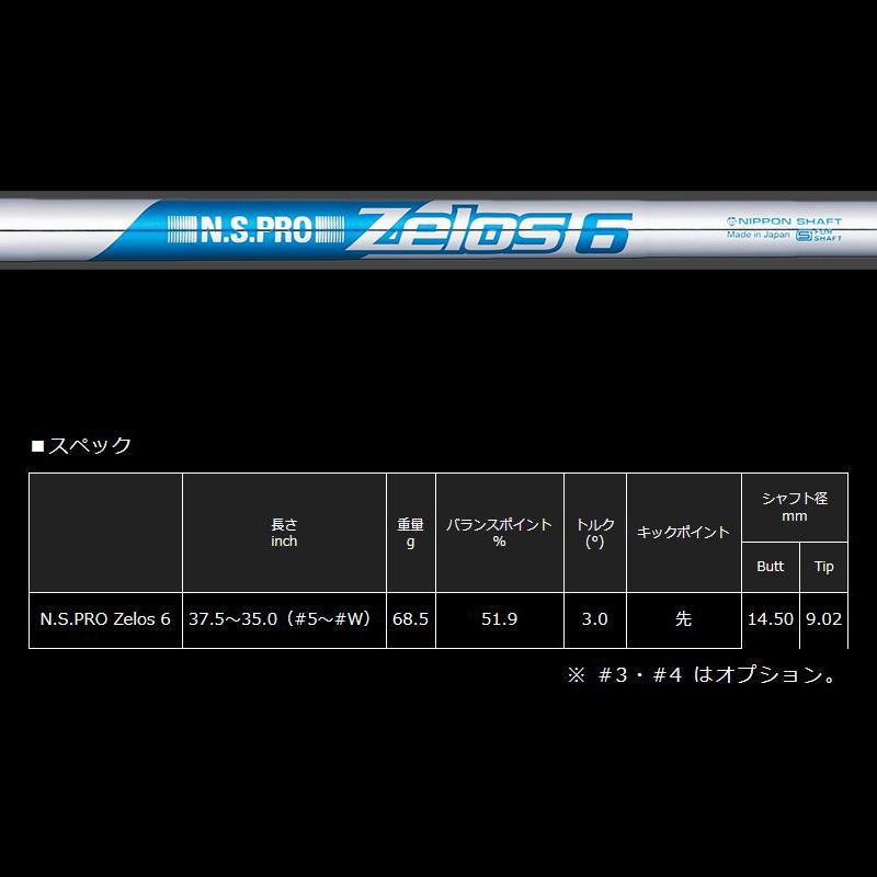 エミリッド バハマ CV10 アイアン 5本組(#6-P) 日本シャフト ZELOS 6 装着 ゼロス6 スチール カスタム  EMILLID BAHAMA 中空 セットの画像