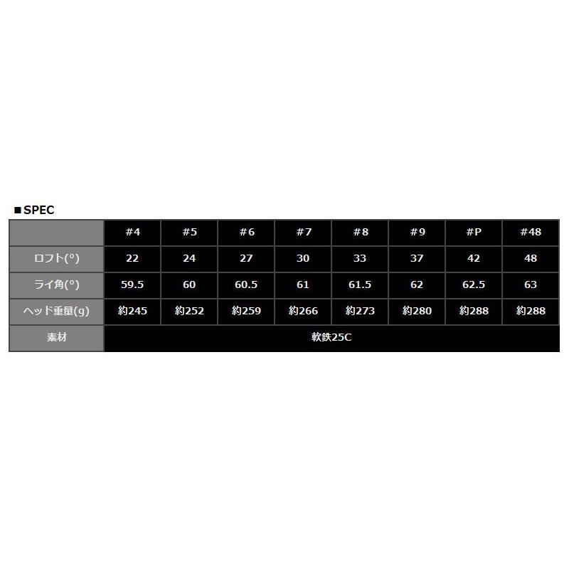 エミリッド バハマ CV8 アイアン 4番／48度 単品 ダイナミックゴールド EX TOURISSUE 装着 スチール EMILLID BAHAMA カスタム カールヴィンソン 軟鉄 シャフトの画像