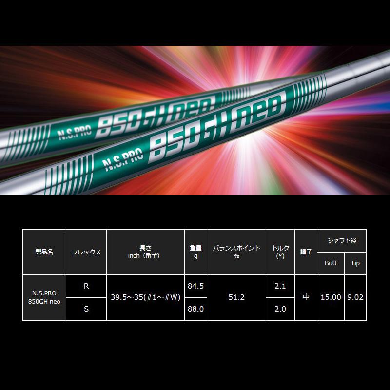 エミリッド バハマ EB-902 アイアン 6本組(#5-P) 日本シャフト N.S.PRO 850GH NEO 装着 NS ネオ スチール カスタム  EMILLID BAHAMA セット EB902 マッスルの画像