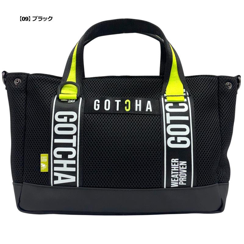 ガッチャゴルフ ゴルフ 保冷 ラウンドポーチ 262gg8501 ブラック GOTCHA GOLF ガッチャゴルフ 2026 ミニトートバッグ 保冷 スポンジ