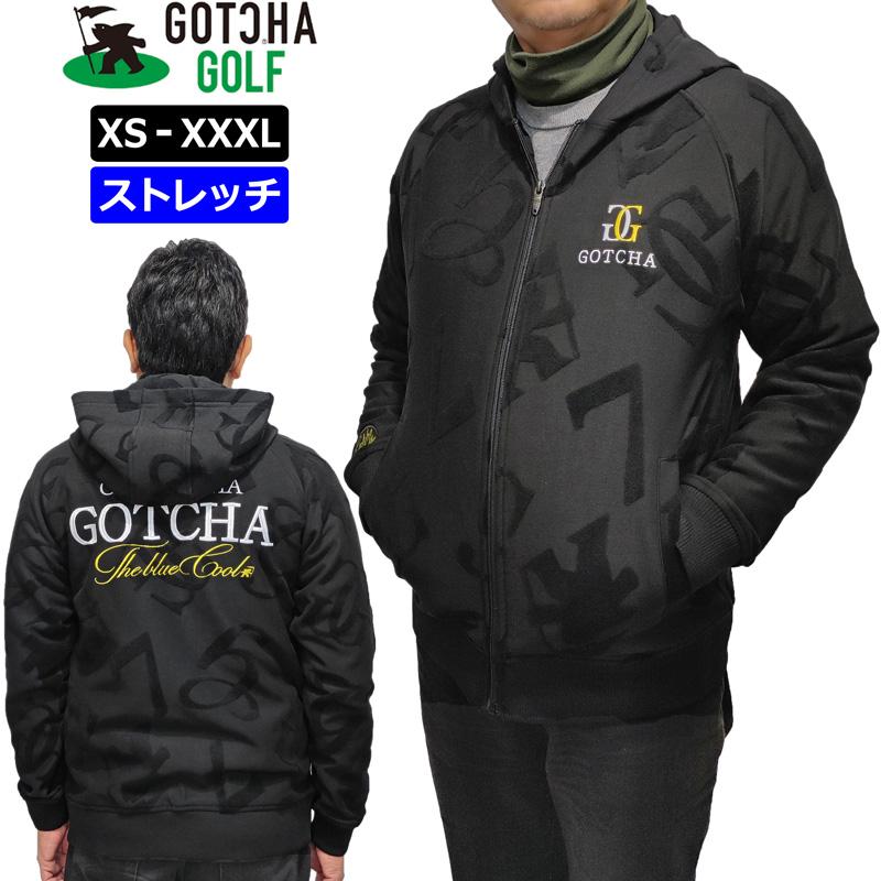 GOTCHA GOLF ガッチャゴルフ メンズ ストレッチ 長袖パーカー ジャ