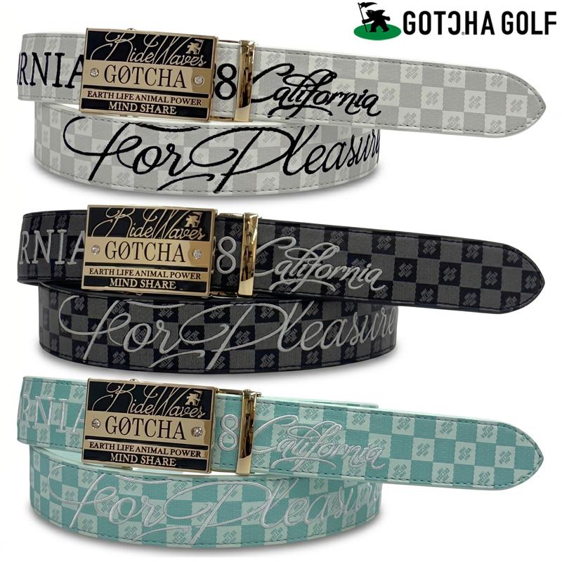 GOTCHA GOLF ガッチャゴルフ ホールレス バックル ライン ベルト