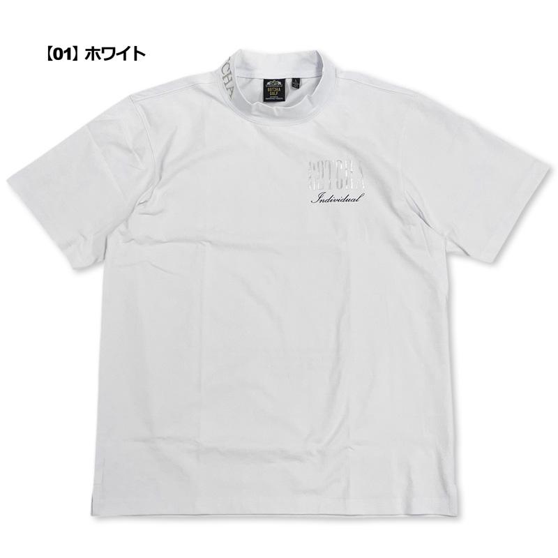 GOTCHA GOLF ガッチャゴルフ 2026 モックネック半袖シャツ マルチ