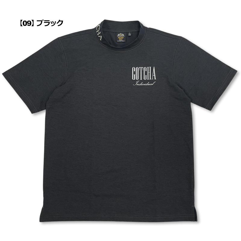 GOTCHA GOLF ガッチャゴルフ 2026 モックネック半袖シャツ マルチ