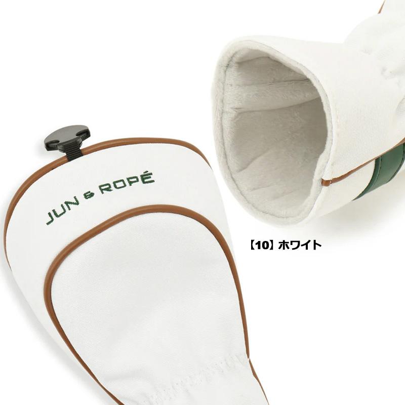 JUN＆ROPE ヘッドカバー フェアウェイウッド用 カレッジロゴ ERZ34210 TCBR FW用 3W用 5W用 7W用 ジュン アンド ロペ ジュンロペ メンズ レディース OCT1の画像