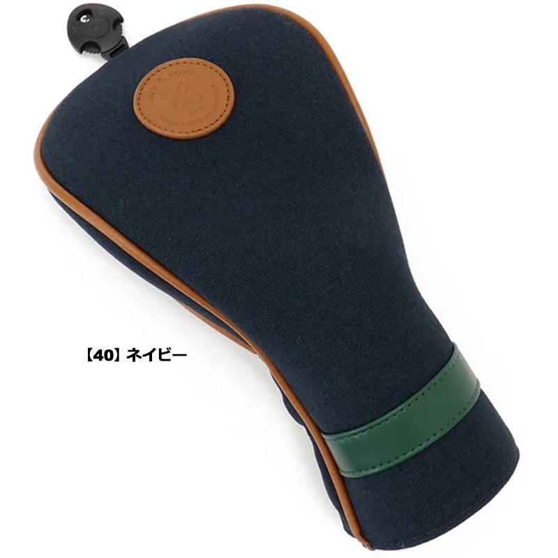 JUN＆ROPE ヘッドカバー フェアウェイウッド用 カレッジロゴ ERZ34210 TCBR FW用 3W用 5W用 7W用 ジュン アンド ロペ ジュンロペ メンズ レディース OCT1の画像