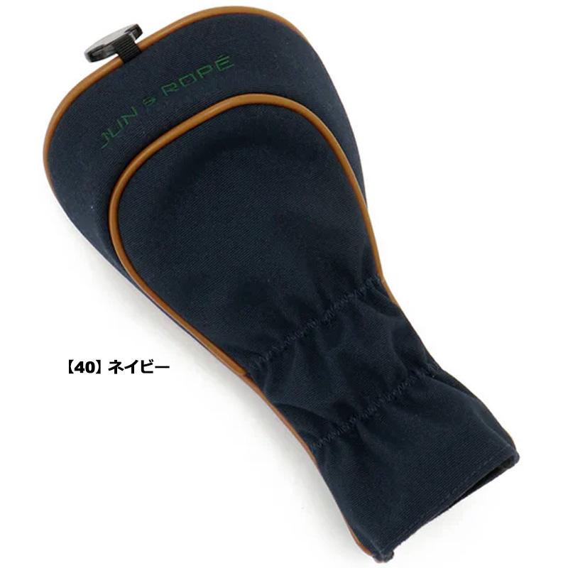 JUN＆ROPE ヘッドカバー フェアウェイウッド用 カレッジロゴ ERZ34210 TCBR FW用 3W用 5W用 7W用 ジュン アンド ロペ ジュンロペ メンズ レディース OCT1の画像
