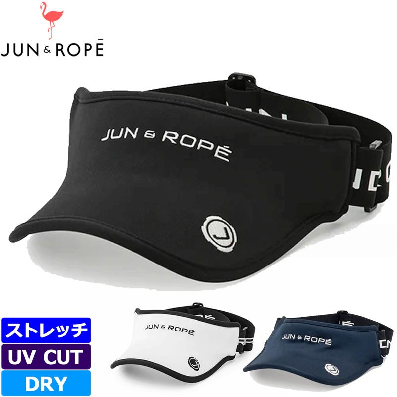 JUN&ROPE ゴルフウェア ハーフジップ セーター サンバイザー JUN&ROPE'（ジュンアンドロペ） クーポン有 JUN＆ROPE メンズ 吸水速乾
