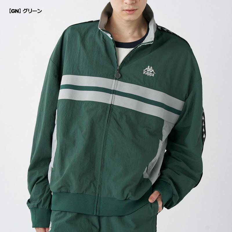 美良品 Kappa カッパ イタリアチームモデル フリース ミドラー Kappa（カッパ） バンダ ナイロン トラックジャケット 215389