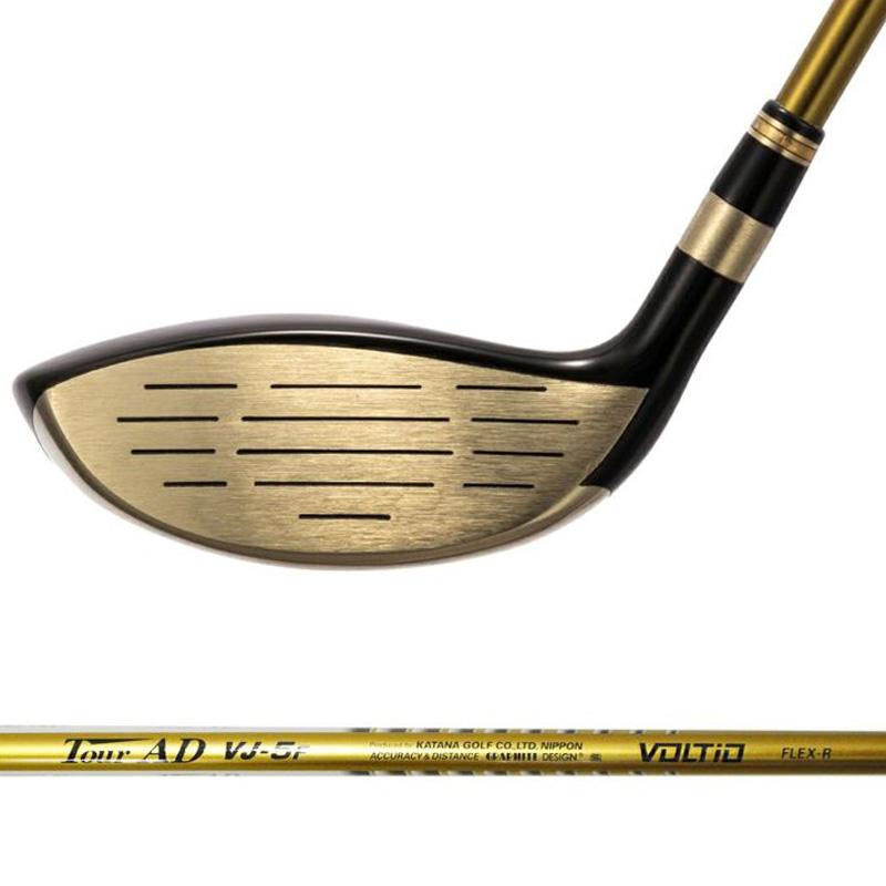 KATANA カタナ VOLTIO NINJA TG-01 フェアウェイウッド TOUR AD VJ-5F装着 ボルティオ ヴォルティオ FAIRWAY WOOD 3W 5W メンズ レディース シニアの画像