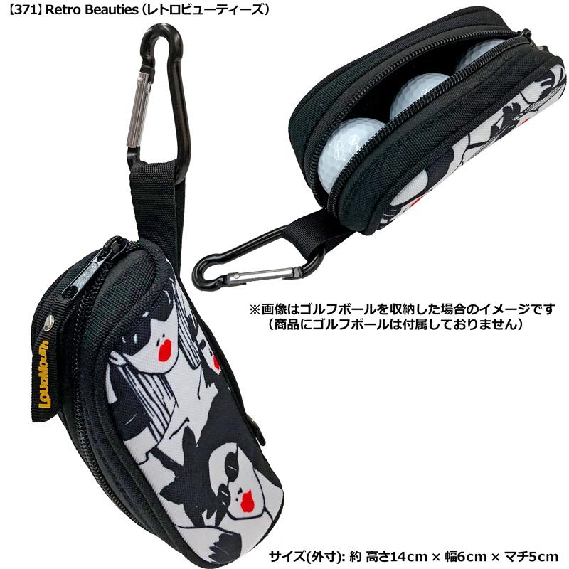 ラウドマウス ボールポーチ カラビナ付き LM-BC0005 773981 日本規格 レターパック発送 SCBR Loudmouth ボールケース ボール ホルダー メンズ レディース | LOUDMOUTH | 01