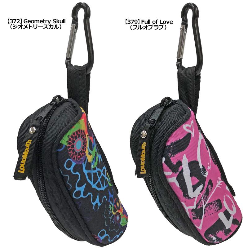 ラウドマウス ボールポーチ カラビナ付き LM-BC0005 773981 日本規格 レターパック発送 SCBR Loudmouth ボールケース ボール ホルダー メンズ レディース | LOUDMOUTH | 04