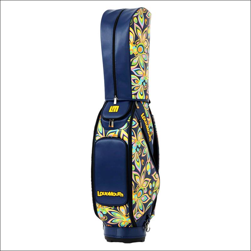 専用です！LoudMouth ラウドマウス　シャガデリック柄　レディース 3点 LOUDMOUTH（ラウドマウスゴルフ） ラウドマウス 9.5型 3点式 キャディ