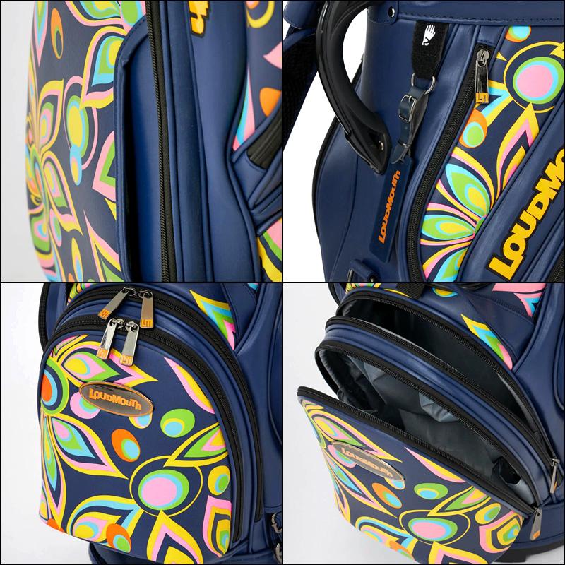 LOUDMOUTH ラウドマウス 9.5型 3点式 キャディバッグ シャガ LOUDMOUTH ラウドマウス 9.5型 3点式 キャディバッグ シャガ