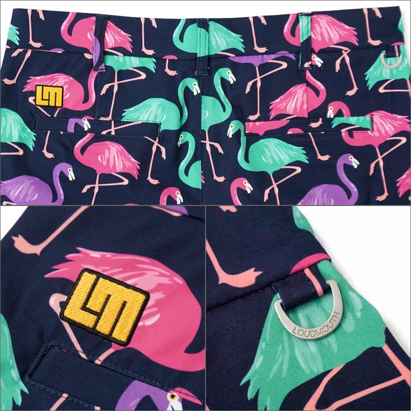 新品Loudmouthラウドマウス ゴルフメンズロングパンツワイルドフラミンゴズ LOUDMOUTH（ラウドマウスゴルフ） ラウドマウス メンズ ロングパンツ