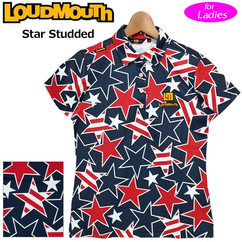 SALE メール便発送 日本規格 ラウドマウス レディース 半袖 ポロシャツ  