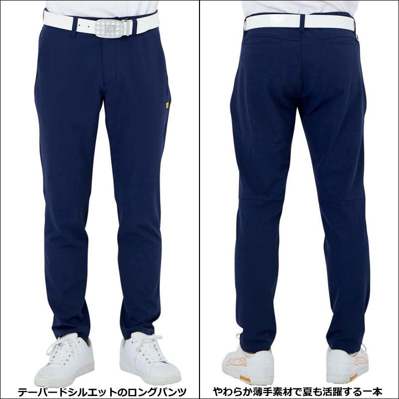ラウドマウス メンズ テーパード ロングパンツ 762303(997) Navy ネイビー 日本規格   RAAR Loudmouth ゴルフウェア 無地 派手 | LOUDMOUTH | 01