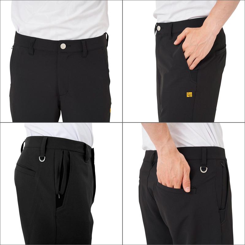 ラウドマウス 2025 メンズ ショートパンツ 吸汗速乾 ストレッチ UVカット ブラック 762308(998) メール便発送 25SS Loudmouth ゴルフウェア 派手 な | LOUDMOUTH | 04