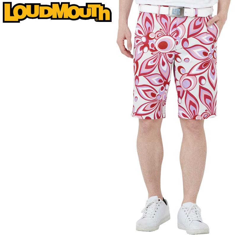 クーポン有 ラウドマウス メンズ ショートパンツ ストレッチ UVカット ピンク 762309(992) 日本規格 2SS2 Loudmouth  ゴルフウェア ゴルフパンツ 派手 JUN1 :lmwrn-762309-992:ラウドマウス専門店 LM style - 通販 -