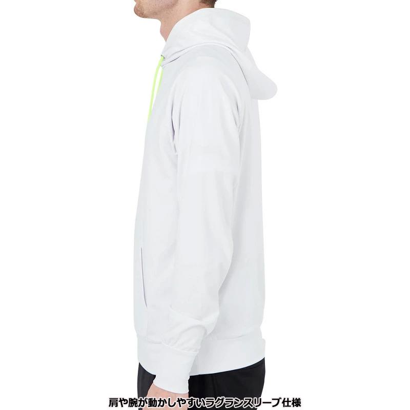 ラウドマウス メンズ 吸汗速乾 長袖 パーカー White ホワイト 762401(999) 春 秋 日本規格 RAAR Loudmouth メンズウェア ゴルフウェア フーディー DEC3 | LOUDMOUTH | 02