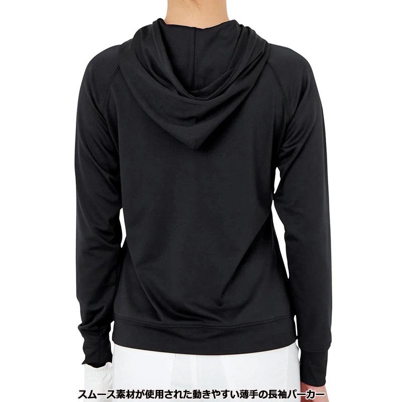 ラウドマウス レディース 吸汗速乾 長袖 パーカー Black ブラック 762451(998) 春 秋 日本規格 RAAR Loudmouth ゴルフウェア フーディー DEC3 | LOUDMOUTH | 01