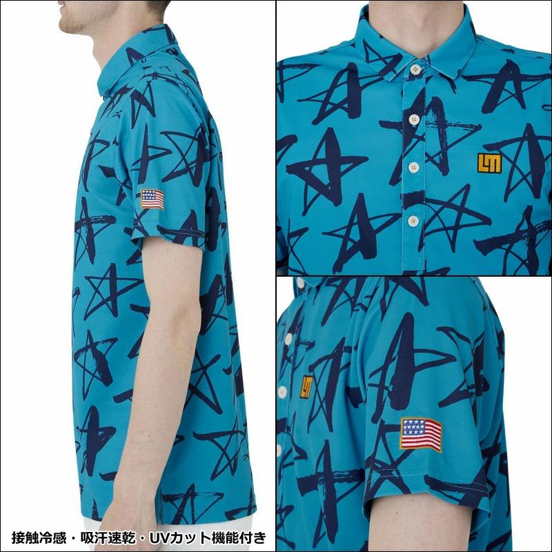 LOUDMOUTH　ラウドマウス　ポロシャツ　パンツ　セットアップ LOUDMOUTH ラウドマウス メンズ 半袖 ポロシャツ 吸汗速乾 UV