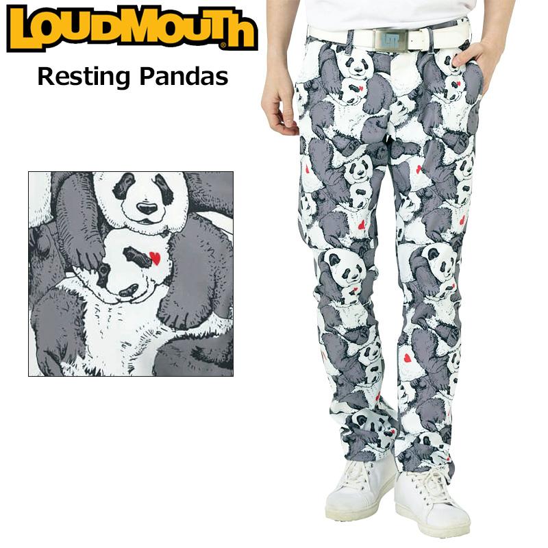 パンツ 「Loudmouth/ラウドマウス」柄テーパードロングパンツ