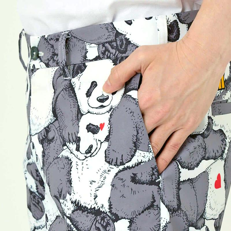パンダページ 可愛らしいパンダが乗線！？新デザインのロゴを施したラッピング