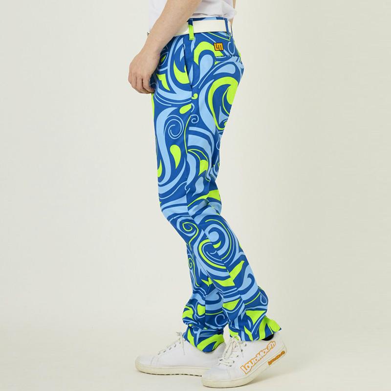 Loudmouth - coco 中古 ラウドマウス LOUDMOUTH メンズ パンツ XL 緑系 グリーン 総柄 春夏秋 中古 メンズ ラウドマウス LOUDMOUTH パンツ XL 緑系 グリーン