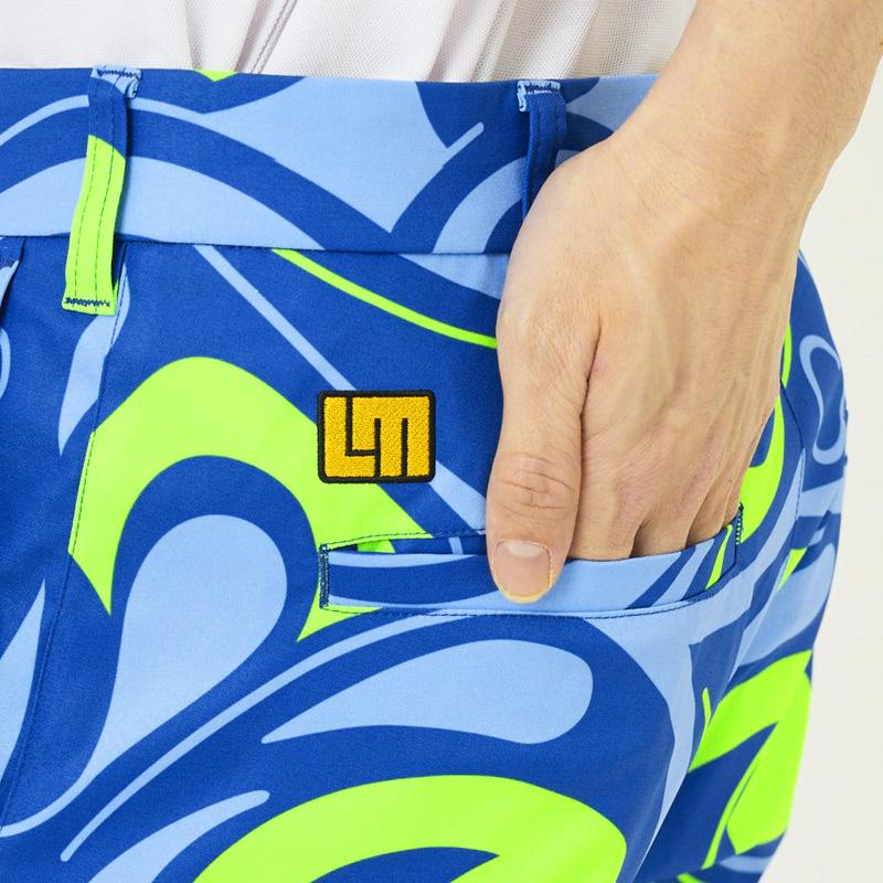 Loudmouth - coco 中古 ラウドマウス LOUDMOUTH メンズ パンツ L 青 ブルー シンプル ロゴ刺しゅう 中古 メンズ ラウドマウス LOUDMOUTH パンツ L 青 ブルー