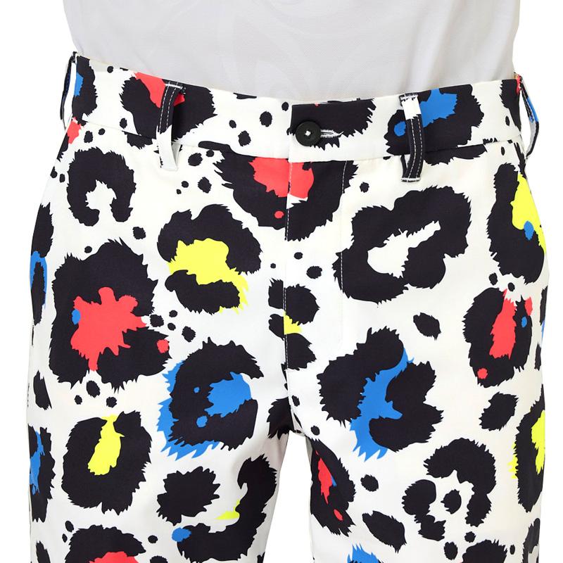 ラウドマウス メンズ ショートパンツ ストレッチ Neon Leopard ネオンレオパード 763302(352) 日本規格 SAAR Loudmouth ゴルフウェア 派手 MAY2 | LOUDMOUTH | 04