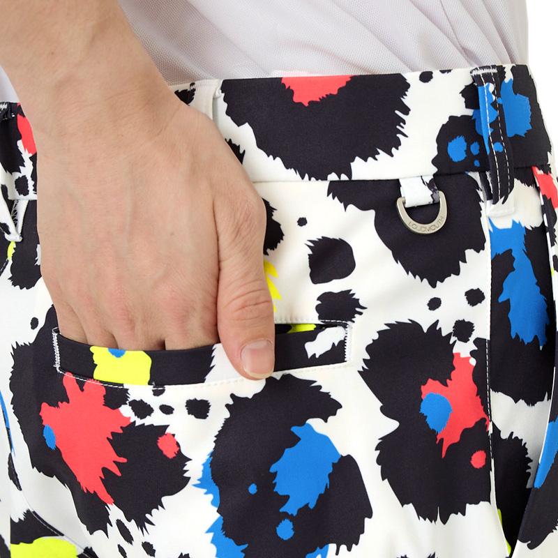 ラウドマウス メンズ ショートパンツ ストレッチ Neon Leopard ネオンレオパード 763302(352) 日本規格 SAAR Loudmouth ゴルフウェア 派手 MAY2 | LOUDMOUTH | 06