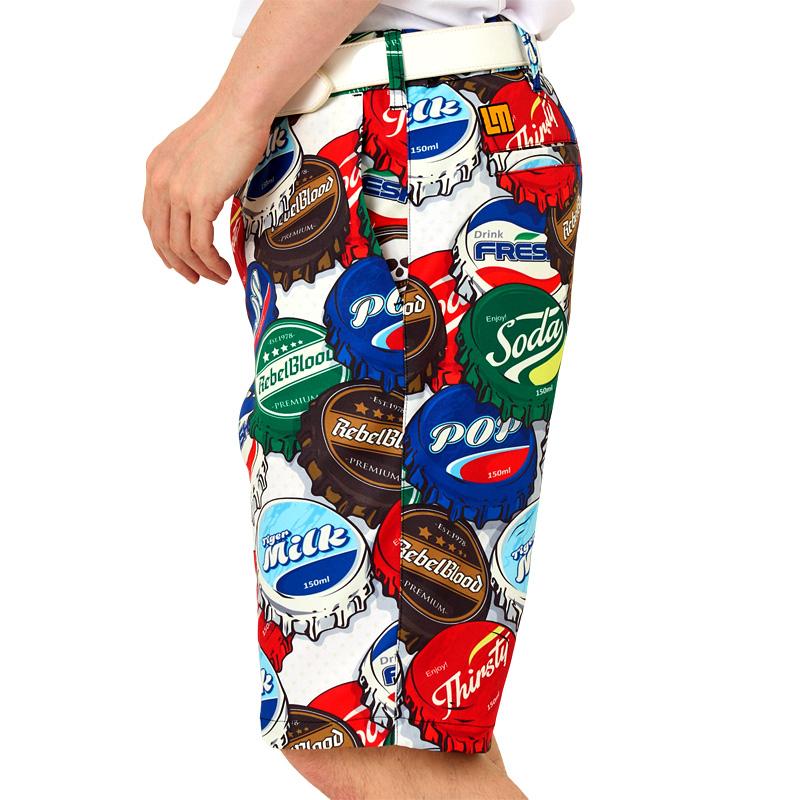 ラウドマウス メンズ ショートパンツ ストレッチ Retro Crown レトロクラウン 763302(354) 日本規格 SAAR Loudmouth ゴルフウェア 派手 MAY2 | LOUDMOUTH | 03