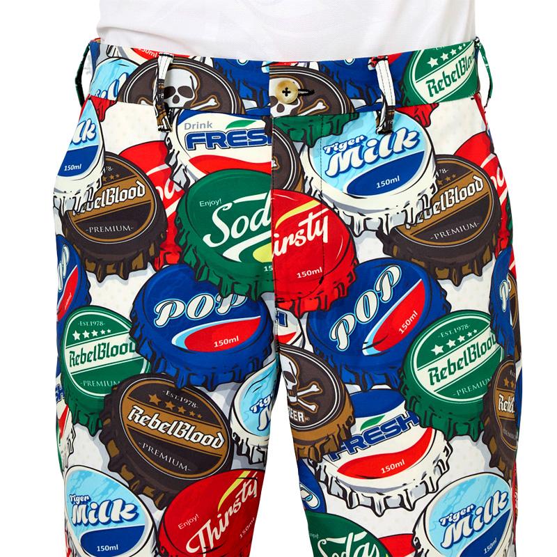 ラウドマウス メンズ ショートパンツ ストレッチ Retro Crown レトロクラウン 763302(354) 日本規格 SAAR Loudmouth ゴルフウェア 派手 MAY2 | LOUDMOUTH | 04