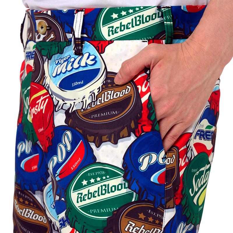 ラウドマウス メンズ ショートパンツ ストレッチ Retro Crown レトロクラウン 763302(354) 日本規格 SAAR Loudmouth ゴルフウェア 派手 MAY2 | LOUDMOUTH | 05