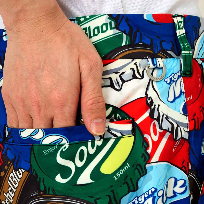 ラウドマウス メンズ ショートパンツ ストレッチ Retro Crown レトロクラウン 763302(354) 日本規格 SAAR Loudmouth ゴルフウェア 派手 MAY2 | LOUDMOUTH | 06