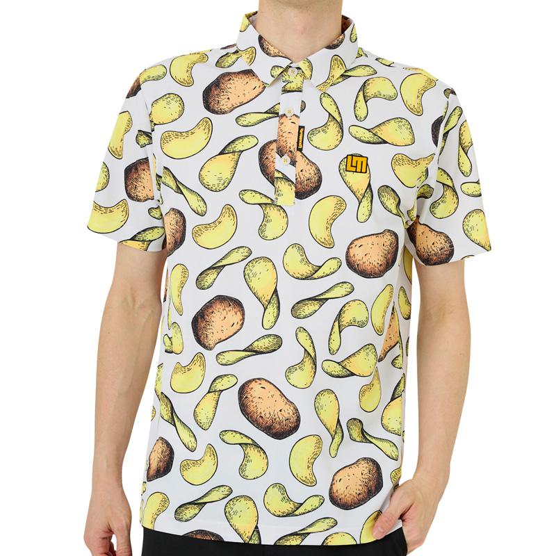 ラウドマウス メンズ 半袖 ポロシャツ Potatoes ポテトズ 763601(351) メール便発送 日本規格 SAAR ゴルフウェア Loudmouth APR1 | LOUDMOUTH | 01