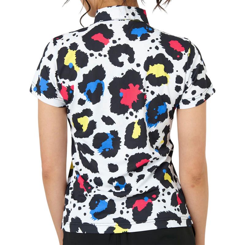 新品✨️　LOUDMOUTH Neon Leopard ネオン レオパード LOUDMOUTH（ラウドマウスゴルフ） ラウドマウス レディース 半袖