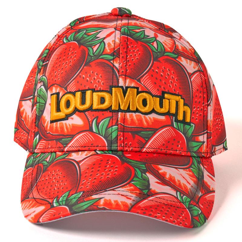 ラウドマウス キャップ ビンテージストロベリーズ 763902(350) 日本規格 SAAR Loudmouth 帽子 派手 シンプル メンズ レディース | LOUDMOUTH | 01