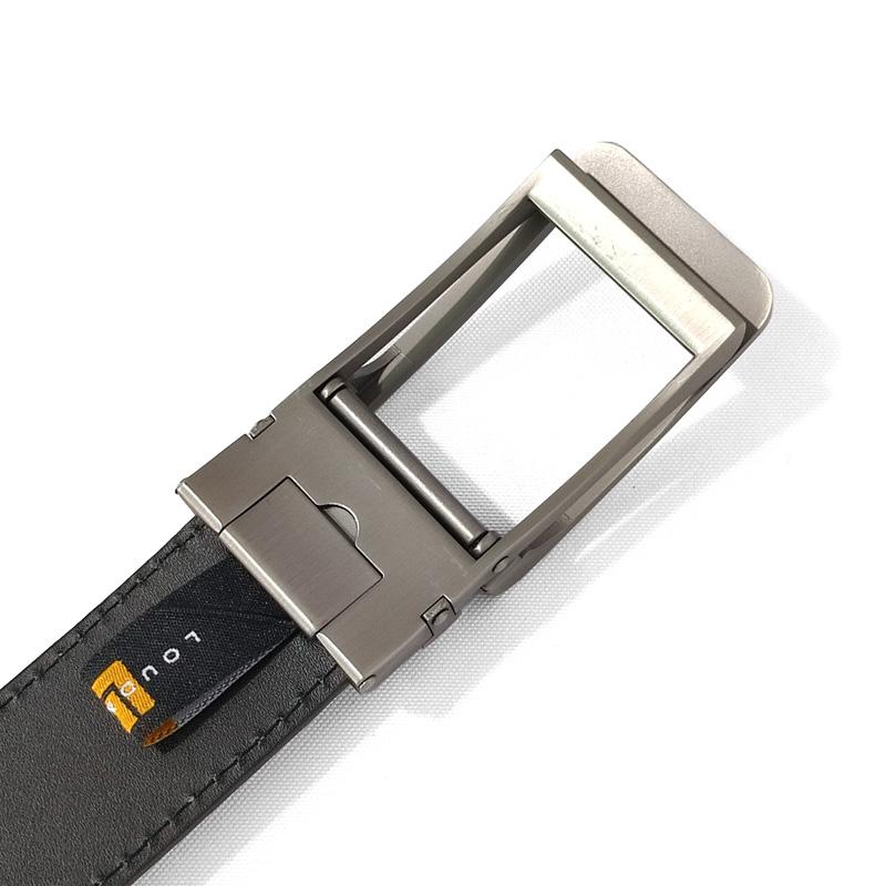 ラウドマウス ホールレス バックル ベルト シャガデリック エンボス加工 ブラック 763904(998) 日本規格 SAAR Loudmouth ゴルフウェア メンズ Belt MAY3 | LOUDMOUTH | 03