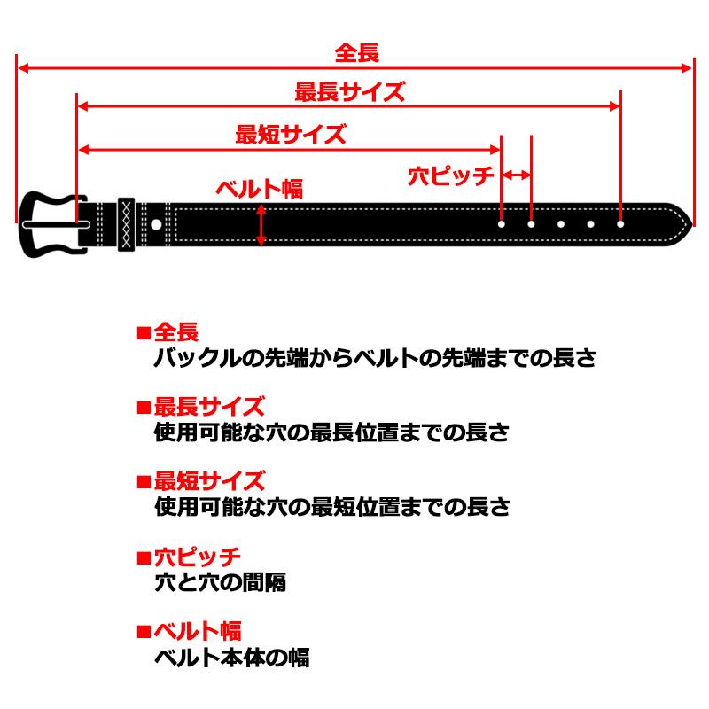 ラウドマウス ホールレス バックル ベルト シャガデリック エンボス加工 ブラック 763904(998) 日本規格 SAAR Loudmouth ゴルフウェア メンズ Belt MAY3 | LOUDMOUTH | 07