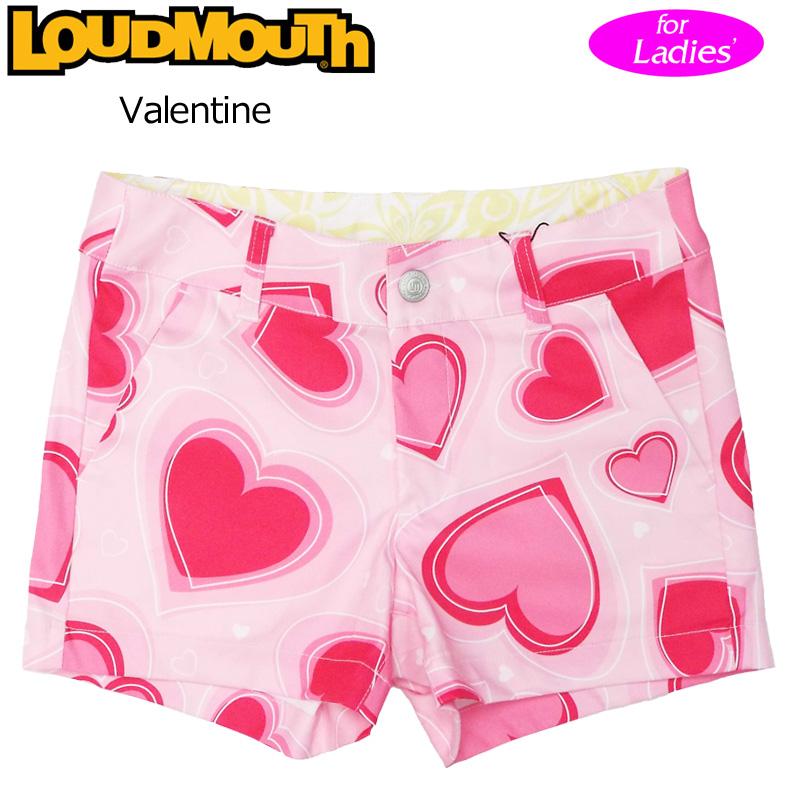 レディース ラウドマウス ホットパンツ Valentine バレンタイン 769358(196) 日本規格 ZAAQ Loudmouth ゴルフ レディースウエア | LOUDMOUTH