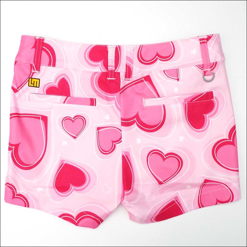 レディース ラウドマウス ホットパンツ Valentine バレンタイン 769358(196) 日本規格 ZAAQ Loudmouth ゴルフ レディースウエア | LOUDMOUTH | 01