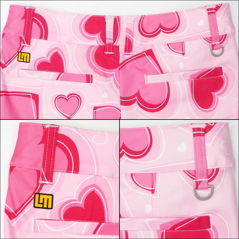 レディース ラウドマウス ホットパンツ Valentine バレンタイン 769358(196) 日本規格 ZAAQ Loudmouth ゴルフ レディースウエア | LOUDMOUTH | 03