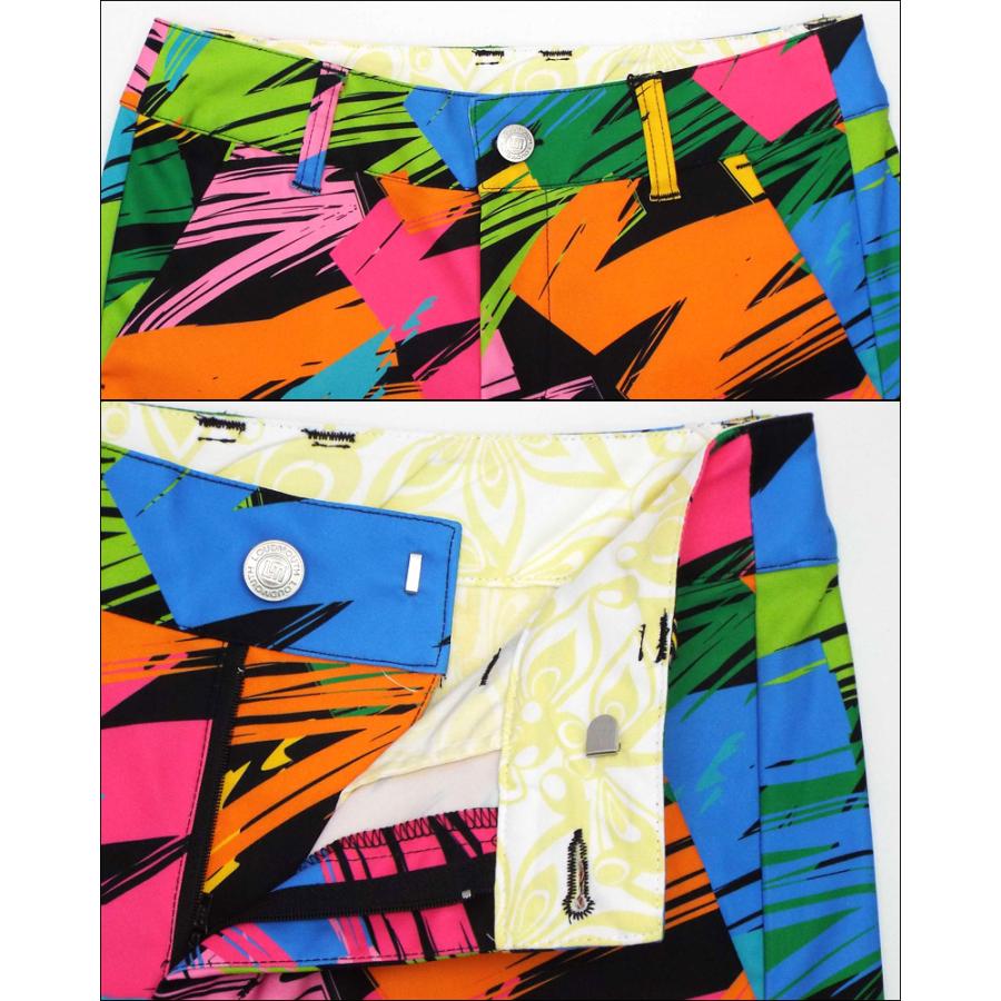 レディース ラウドマウス ミニパンツ ブロードストロークス 769361(184) ZAAQ Loudmouth ゴルフウェア ボトムス 派手な | LOUDMOUTH | 02
